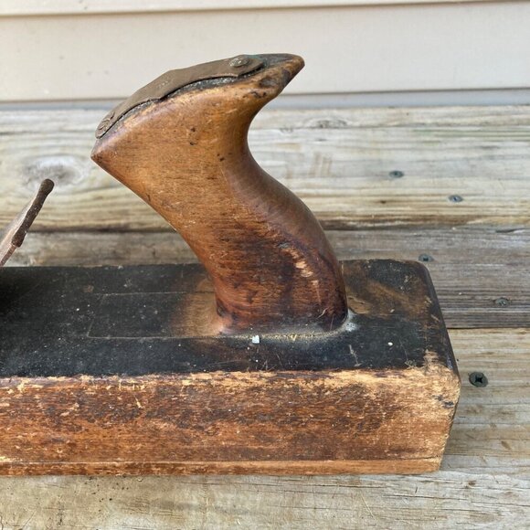 Vintage DR Barton 16" Hand Plane Woodworking Wood Shop Tool - Picture 4 of 11